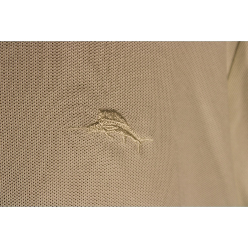 Vintage Tommy Bahamas Cotton Polo Shirt Size Large - Picture 3 of 6